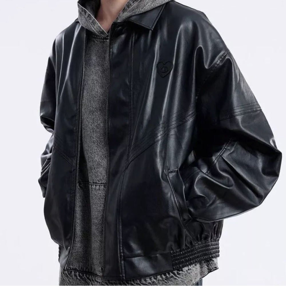 Aelfric eden city of love leather jacket in size Xl